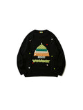 Men'S Round Neck Loose Sweater For Christmas