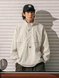 Men'S Slightly Wrinkly Loose-Fitting Jacket