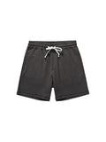 Men's Solid Color Cotton Cropped Shorts