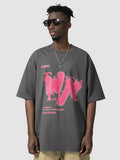 Men'S Cotton Chest Print T-Shirts