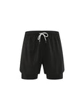 Men'S Quick-Dry Double Layer Shorts