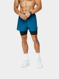 Men'S Quick-Dry Double Layer Shorts