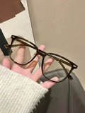 Women'S Square Vintage Myopic Glasses