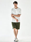 Men'S Cotton Cropped Shorts