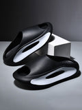 Men'S Spliced Slippers