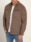 Men'S Solid Color Plush Coat