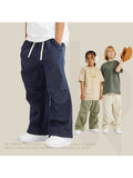 Kids' Pants With Antique Pleats