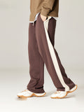 Men'S Wide Leg Pants With Loose Drawstrings