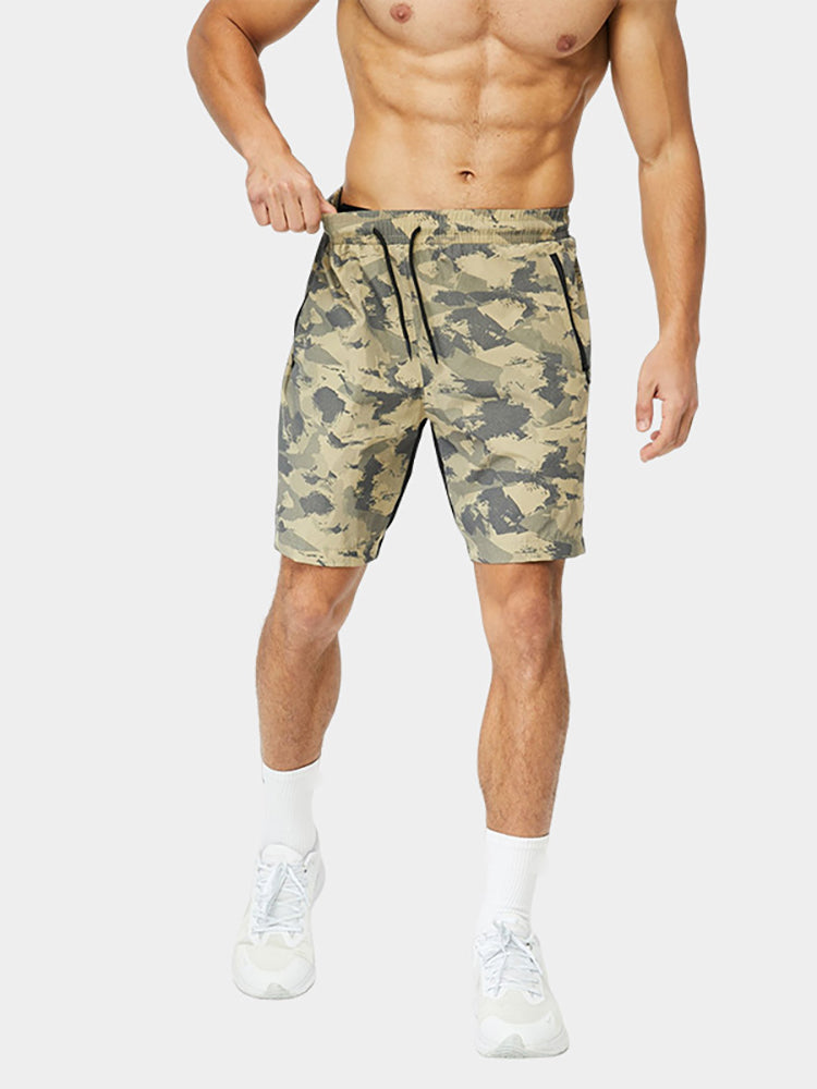 Men'S Camouflage Cropped Shorts