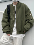 Men'S Loose Bomber Jacket