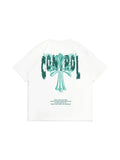 Men'S Back Cross Loose T-Shirts