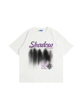 Men'S Shadow Print Loose Tees