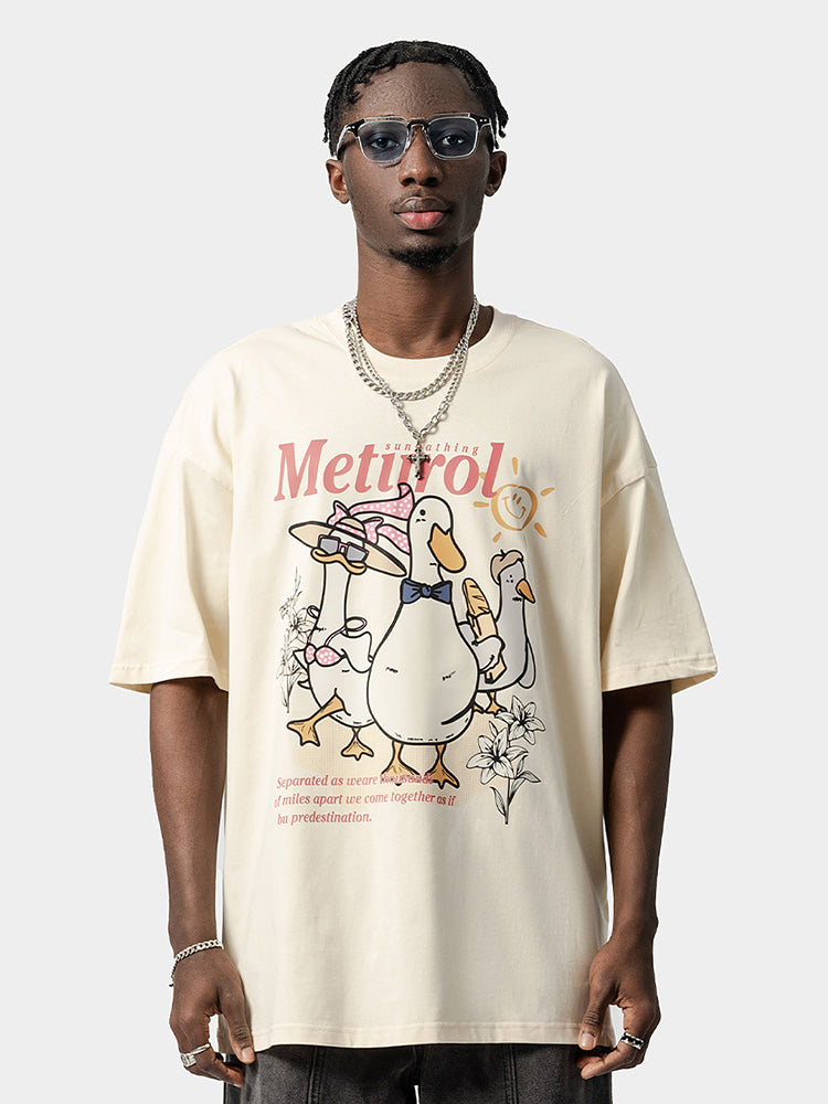 Men'S Duck Print T-Shirts