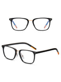 Men'S Square Full Rim Myopic Glasses