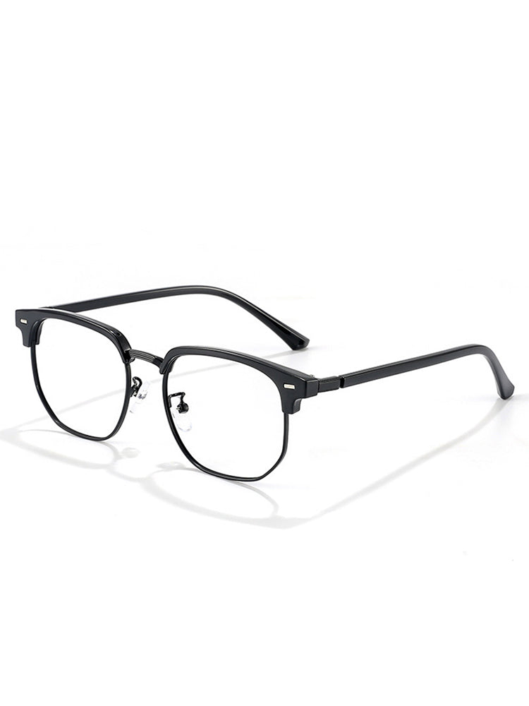 Half Rim Square Glasses