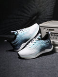 Men'S Flyweaving Luminous Casual Shoes