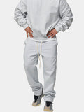 Men'S Roomy Stylish Joggers In A Single Color