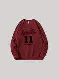 Men'S Round-Neck Loose-Fit Sweatshirt