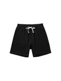 Men's Solid Color Cotton Cropped Shorts