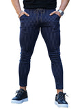 Men'S Stripes Slim Fit Joggers