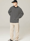 Men'S Casual Long-Sleeved T-Shirts In Solid Colors