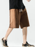 Men'S Gradient Color Cropped Shorts