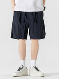 Men'S Thin Silky Cropped Shorts