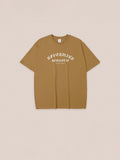 Men'S Loose Tees With Letters Print