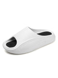 Men'S Spliced Thick Slippers