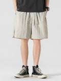 Men'S Thin Silky Cropped Shorts