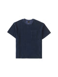 Men'S Crew Neck Corduroy Tees