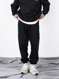 Drawstring Solid Colour Sweatpants