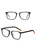 Men'S Square Full Rim Myopic Glasses