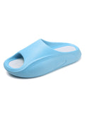 Men'S Spliced Thick Slippers