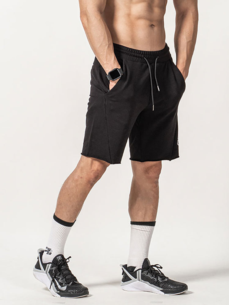 Men'S Elastic Cropped Shorts
