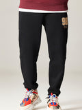 Thickened Simple Casual Sports Padded Sweatpants