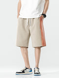 Men'S Gradient Color Cropped Shorts