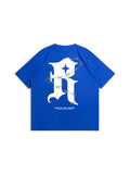 Men'S Gothic Print Oversize Tees