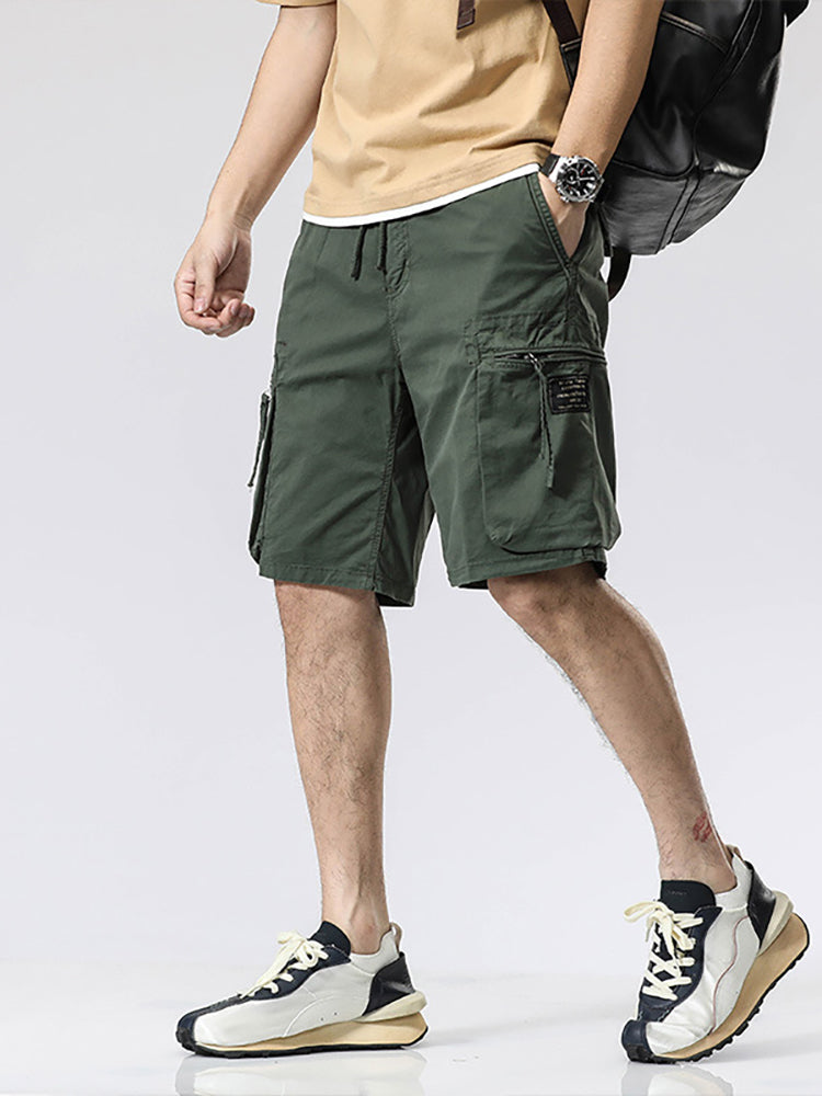 Men'S Light Stretchy Cargo Shorts