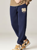 Thickened Simple Casual Sports Padded Sweatpants