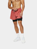 Men'S Quick-Dry Double Layer Shorts