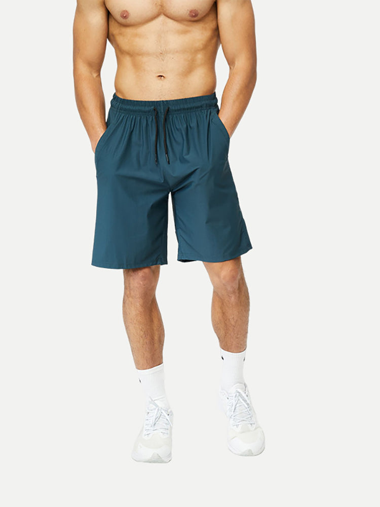 Men'S Drawstring Cropped Shorts