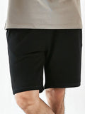 Men'S Drawstring Cropped Shorts