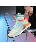 Men'S Flyweaving Luminous Casual Shoes