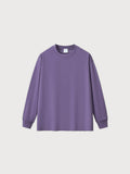 Men'S Flowy Long-Sleeved T-Shirts In Solid Colors