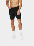 Men'S Quick-Dry Double Layer Shorts