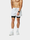 Men'S Quick-Dry Double Layer Shorts