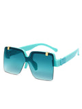 Men'S Square Large Frame Sunglasses