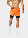 Men'S Quick-Dry Double Layer Shorts