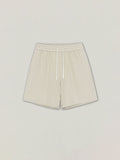 Men'S Solid Color Cropped Shorts